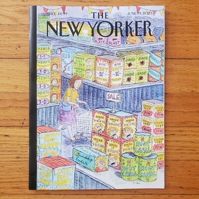 New Yorker Magazine Roz Chast Taylor Swift College Campus Tours June 19 2023
