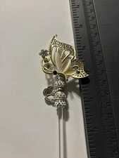 Butterfly ceramic christmas tree topper