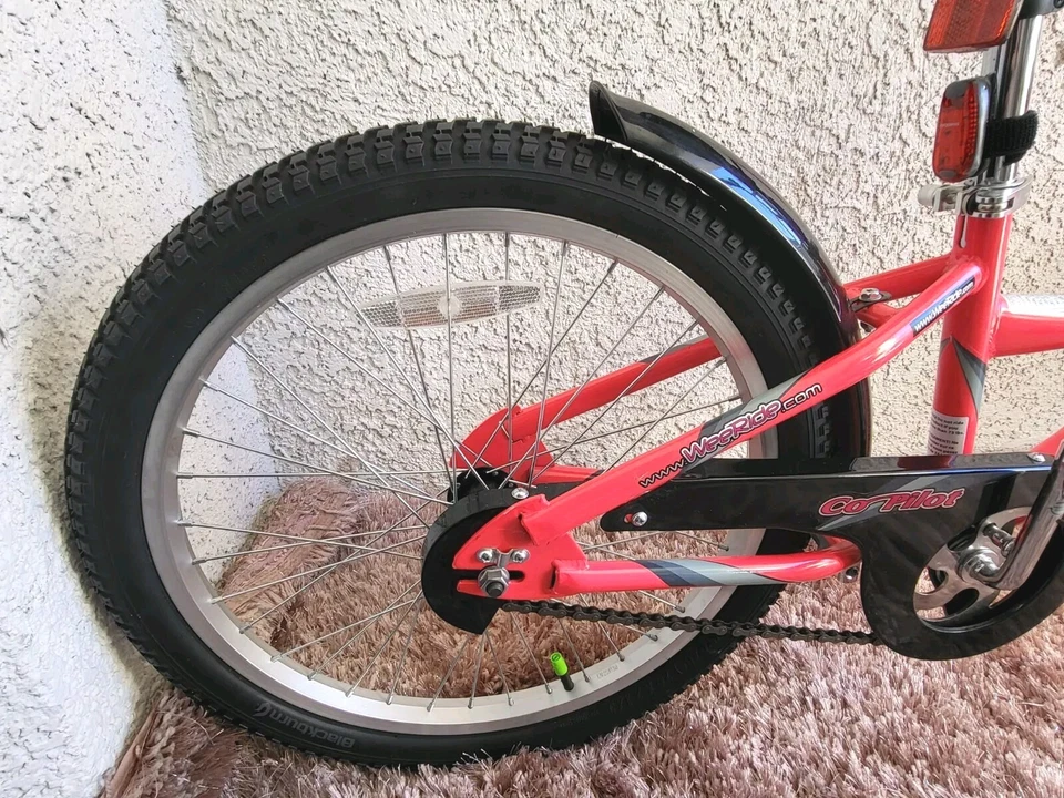 Co-Pilot WeeRide 折叠标签自行车附件 20 英寸儿童儿童双人拖车 — 第 4/4 张图片