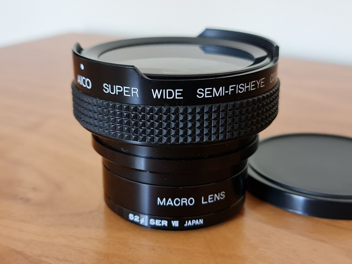 Objectif Grand Angle Semi-fisheye Bower 0,42x Avec Macro – Fabriqué Au Japon