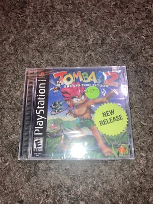 Tomba! 2 The Evil Swine Return (PlayStation, 2000) BRAND NEW