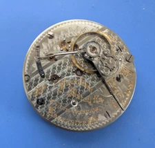 18 SIZE 21 JEWEL HAMILTON 940 MODEL 1 DOUBLE ROLLER POCKET WATCH MOVEMENT PARTS