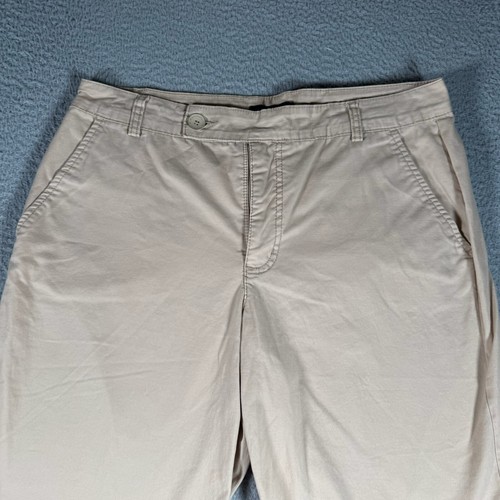 Bandolino Shorts Womens 14 Beige Bermuda Business Casual Pockets Ladies - Picture 2 of 7
