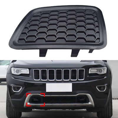 Right Side Lower Grille Tow Hook Insert For 2014-2016 Jeep Grand Cherokee