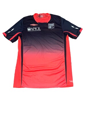 OLYMPIQUE LYONNAIS UMBRO TRAINING SHIRT FOOTBALL T-SHIRT SIZE