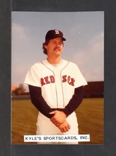 1983 Brian Kingman REDSOX UNSIGNED 3-3/8 x 4-7/8 ORIGINAL COLOR SNAPSHOT PHOTO 2