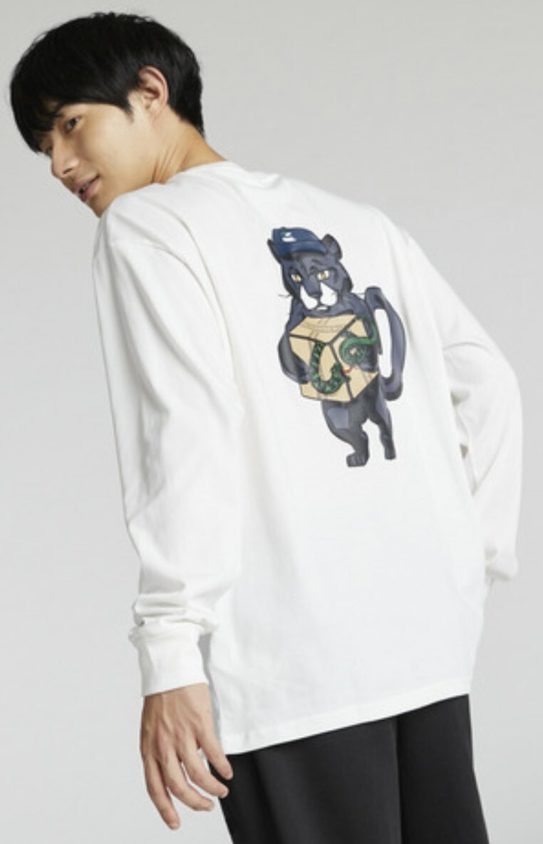 PUMA Men's Skateboarding PUMAS Long Sleeve T-Shirt 3 Japan