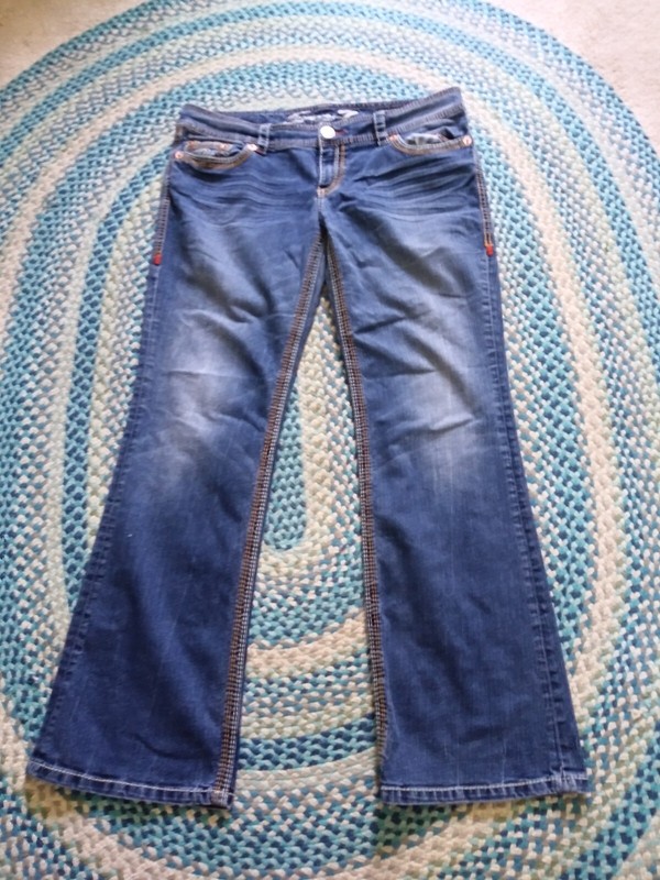Womens size 32 denim blue jeans bootcut Seven7 Seven 7 jeans pants