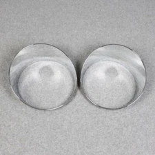 For Jeep 2018-2023 Wrangler Headlight Front Light Lamp Cover Molding Trim Chrome