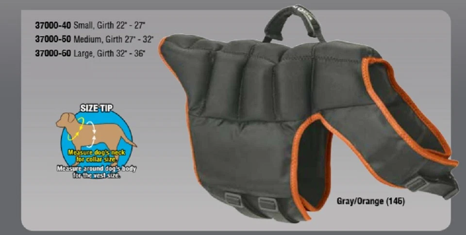 Weaver Leather Terrain Dog Swim Vest Float Life Jacket Coat For Dogs - Image 3 of 4