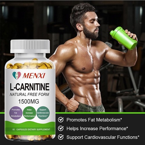1500mg L-Carnitine Daily Capsules + 120000mg Keto Gummies Weight Loss Fat Burner - Picture 4 of 23