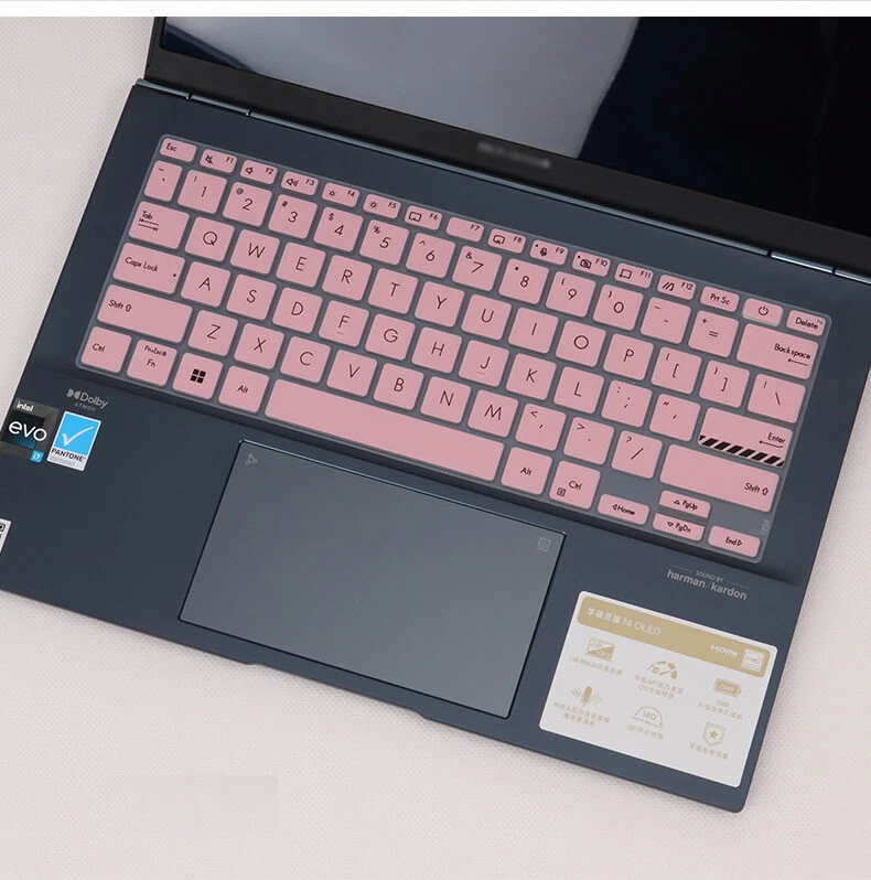 2 Keyboard Cover Protector Fit ASUS Zenbook 14 OLED UX3402 - Image 4 of 4