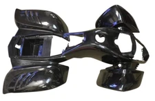 Front and Rear Fender Kazuma Falcon 110 150 250 ATV Redcat Body Plastic BLACK