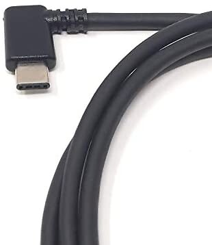 System-S USB 3.1 Typ C Auf USB A Kabel – 200 Cm, Gewinkelter Stecker, Für Schnellen Datentransfer