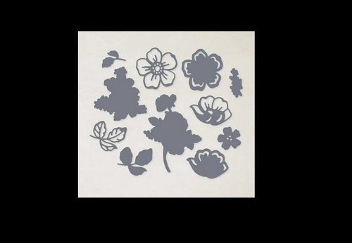 Stampin Up! Retired SUMMER SHADOWS Dies NEW in PKG #156618