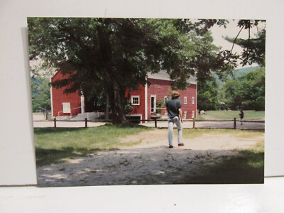 VINTAGE FOUND PHOTOGRAPH COLOR ART OLD PHOTO CAMP MOOSEHEAD RAYMOND MAINE MAN