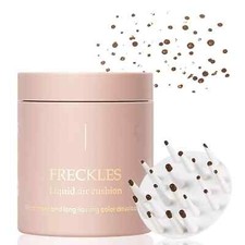 Erinde Upgrade Liquid Freckle Pen, Fake Freckles Stamp Air Cushion, Long Lasting