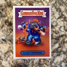 2018 Garbage Pail Kids We Hate the 80s TOYS  4b My Pet Monroe