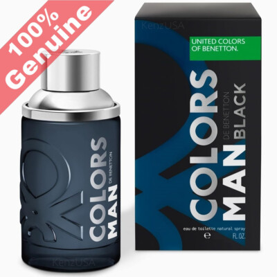 Colors Of Benetton Man Black by Benetton 2.0 oz Men's Eau De Toilette Fragrances