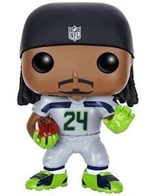Funko Pop Marshawn Lynch #36 NFL Wave 2 Vaulted Figure Removable Helmet Seahawks | eBay