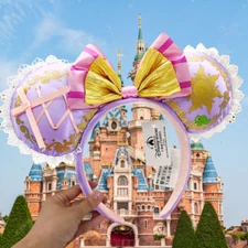 Disney Parks Headband Rapunzel Tangled Pascal Disneyland Mickey Ears Minnie Ears