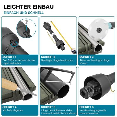WilTec Zapfwelle T1 – Gelenkwelle 1200–1560 Mm – 210 Nm, 540 U/min, 18 KW – 1 3/8″ 6 Zahn