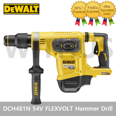 Dewalt DCH481N Cordless 54V FLEXVOLT 40mm Hammer Drill SDS MAX