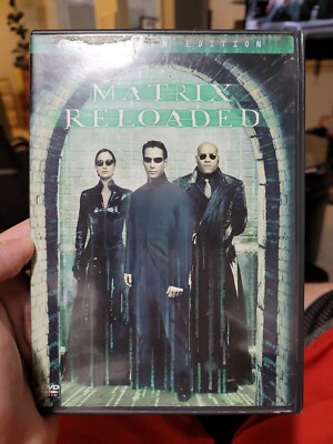 The Matrix Reloaded (DVD, 2003, Widescreen)2 discs with insert 