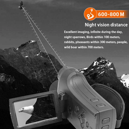 NV2186 8X 4K HD 30MP Digital Monocular DV Gafas de Visión Nocturna 700m Visión Nocturna - Imagen 13 de 20
