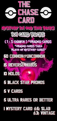Pokemon TCG Mystery God Packs 101   All Cards Pack Fresh  3 PSA 10s for Grabs