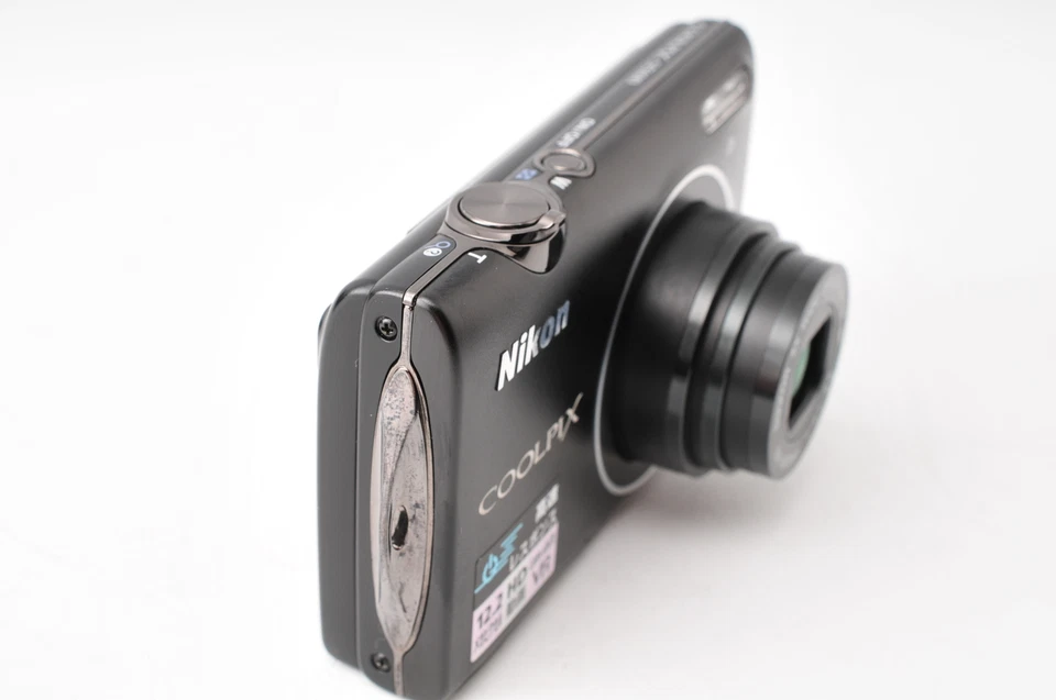 [MINT] Nikon COOLPIX S5100 Black 12.2MP 5x Compact Digital Camera From JAPAN - Image 4 of 4