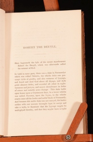 1828 3vols Early PROSE Romances William J Thoms First Edition - Picture 4 of 9
