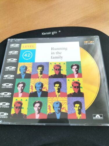 RARE VIDEO CD. LEVEL 42. RUNNING IN THE FAMILY. MADE IN UK - Picture 1 of 3