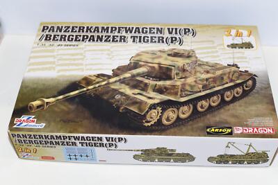 Dragon 6869 Modell - Panzerkampfwagen VI(P) / Bergepanzer Tiger(P) - 1:35 - OVP