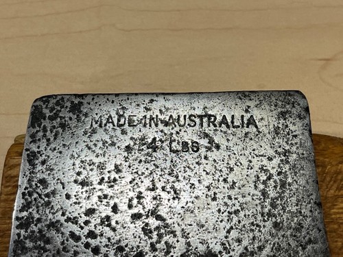 KELLY OR CYCLONE 4LB AXE HEAD TASMANIAN PATTERN - 第 4/12 張圖片