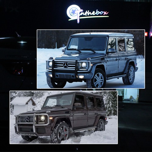For 02-14 Benz W463 G-Class G500 G550 G55 Front & Rear LED Side Marker Light 4PC - Picture 11 of 13