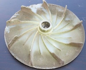 Messeraufnahme Lüfterscheibe 100% OK - Ersatzteil für Rasenmäher GARDOL GEM-E43