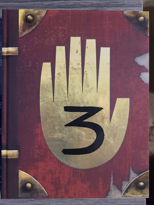 Gravity Falls Journal 3 Signed Edition Book - Alex Hirsch 2016 