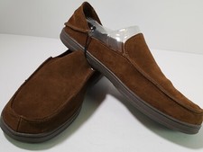 Goodfellow  Co Men's 10,11 Suede Cushioned House Slipper w/ Outdoor Sole PALMER