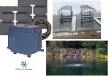 NEW Shallow Water Aeration Kit-Ponds up to 8' deep Dock & Marina De-icing 3.7cfm