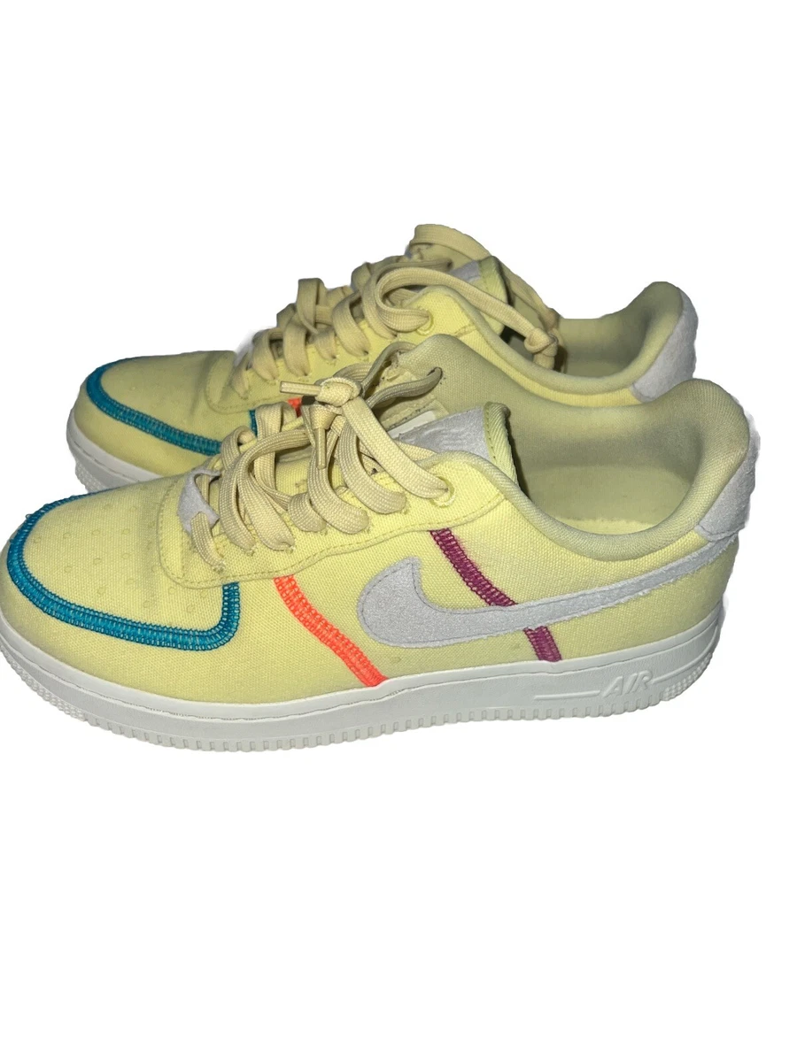 Nike Air Force 1 '07 LX Low Stitched Canvas - Life Lime W for sale