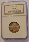 1963 Washington Quarter Original Toning NGC MS66 NP1
