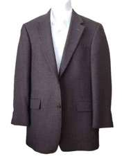 Daniel Cremieux Brown Wool Check Blazer Men's Size 38R