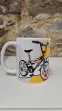 Team Raleigh Burner Classic BMX 1980s era style Cup Mug Aero Aeroburner