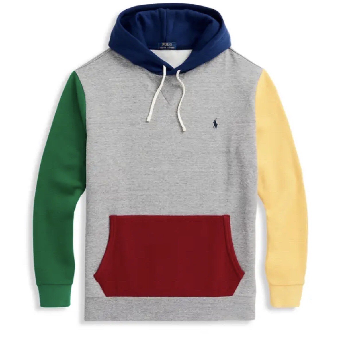 【POLO RALPH LAUREN】 ★ Two-Tone Fleece Hoodie ★ The RL Fleece Turtleneck Sweatshirt