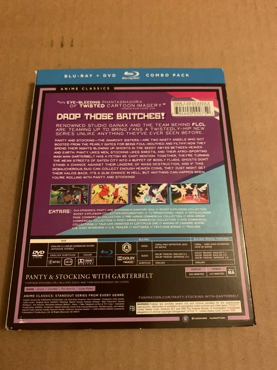 Panty & Stocking W/ Garterbelt: Complete Series Classic Sealed New