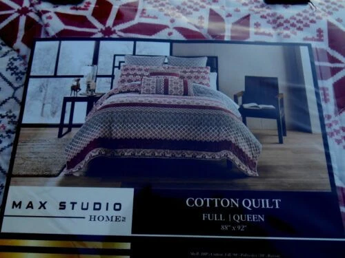 Белые лоскутные одеяла, покрывала и покрывала Max Studio