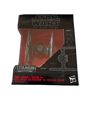 Star Wars The Black Series Titanium Tie Fighter Hasbro B3929 | Cuotas Sin Interés