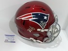 DAVE PORTNOY SIGNED NEW ENGLAND PATRIOTS FULL-SIZE REPLICA FLASH HELMET PSA COA — photo 1