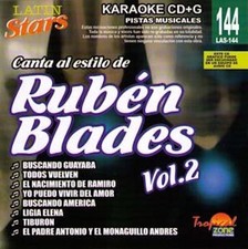 Karaoke Latin Stars 144 Ruben Blades Vol.2